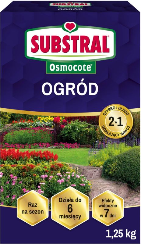 Nawóz Substral Osmocote 2 w 1 Ogród 1,25 kg