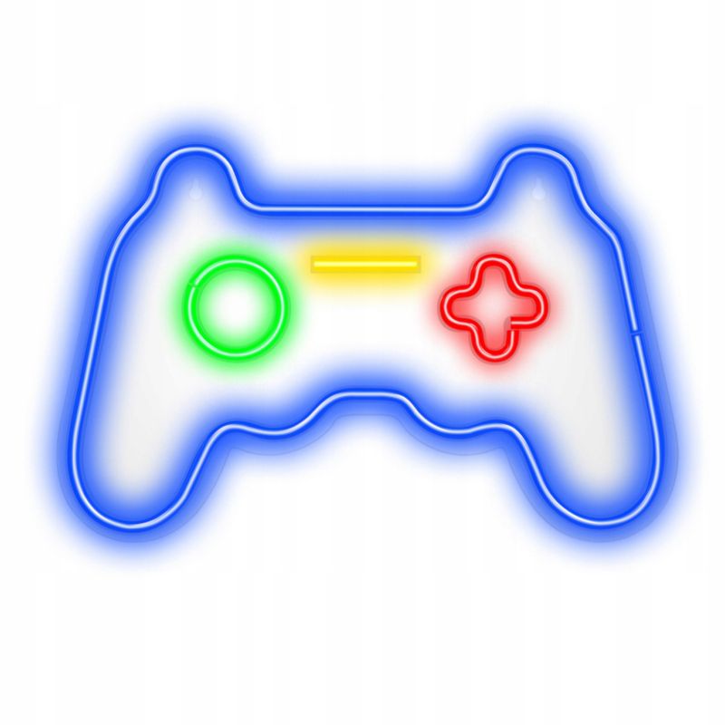 Neon LED Forever Light gamepad kinkiet ściemniacz USB 1 szt.