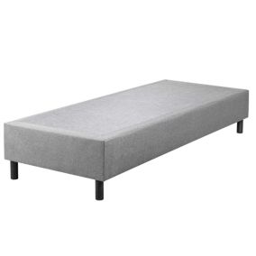 Niskie łóżko BOX 20 Hotelowe Bonni 80x200 Szare 1 szt.