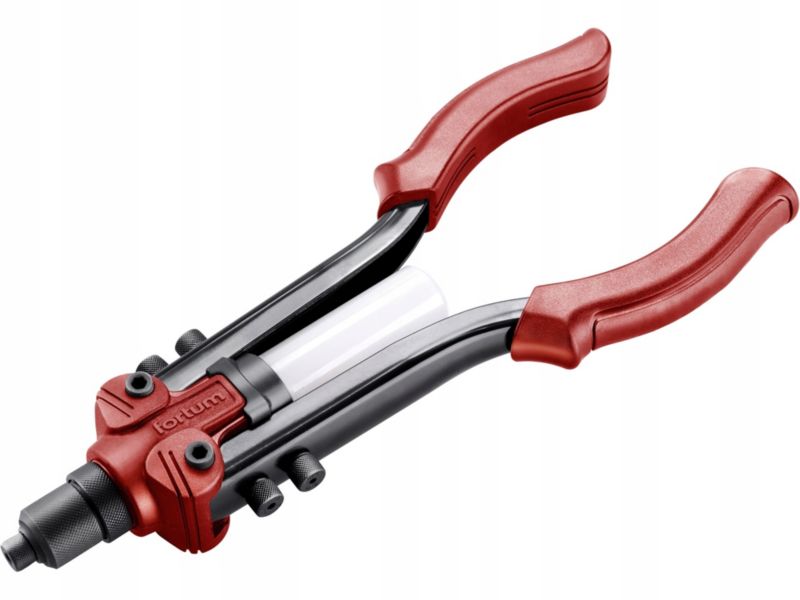 Nitownica ręczna FORTUM do nitów 2,4-6,4mm stalowych aluminiowych inox mocna 330mm  1szt
