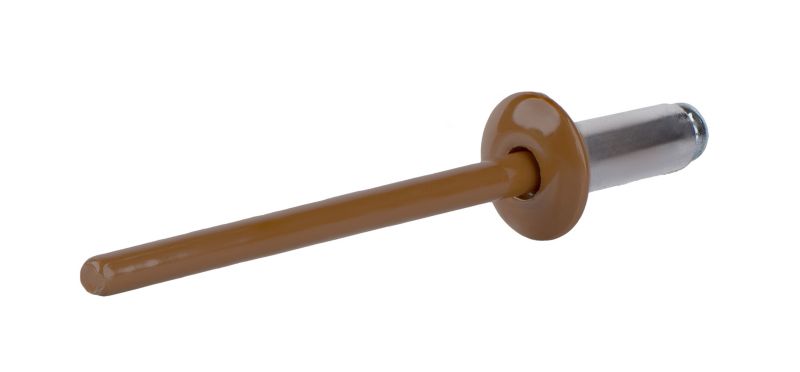 Nity aluminiowe zrywalne Etanco 3,2x8 mm RAL 8003 500szt