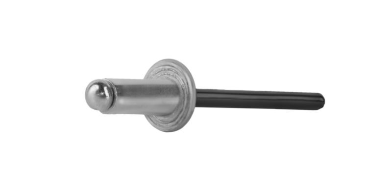 Nity aluminiowe zrywalne Etanco 4x10 mm RAL 9005 500szt