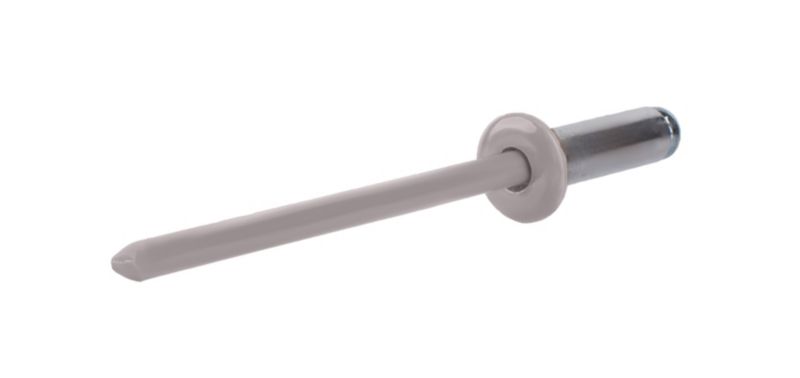 Nity aluminiowe zrywalne Etanco 4x12 mm RAL 9007 500szt