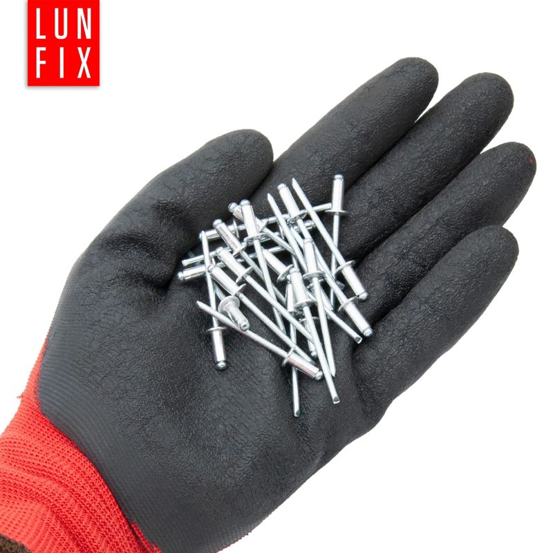 Nity zrywalne Lun Fix aluminiowo-stalowe DIN 7337 4,8x12 50szt.
