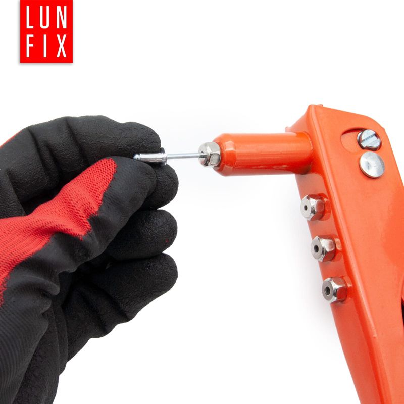 Nity zrywalne Lun Fix aluminiowo-stalowe DIN 7337 6x12 50szt.