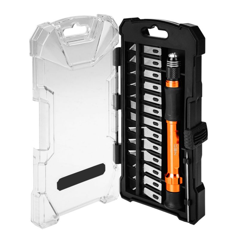 Noże NEO TOOLS  precyzyjne 14 szt. 1 kpl