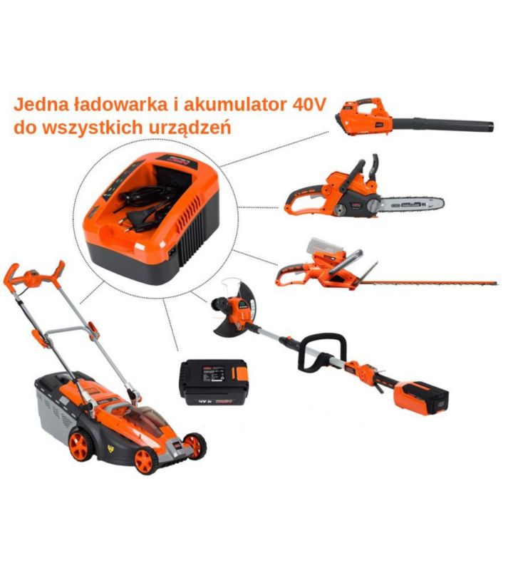 Nożyce akumulatorowe do żywopłotu NAC HB40-BL-NG 40V 1szt.