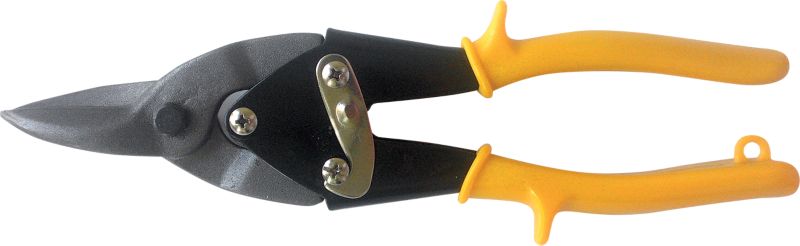 Nożyce do blachy Home Tools proste do 1,0 mm Cr-V żółta rączka 1 szt.