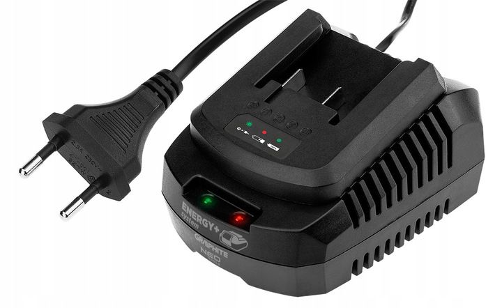 Nożyce do Żywopłotu Akumulatorowe + Bateria 2Ah + Ładowarka GRAPHITE 1 kpl