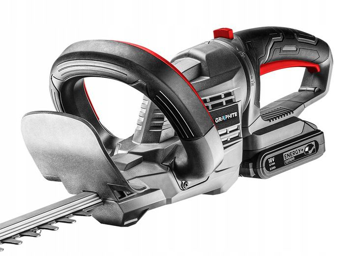 Nożyce do Żywopłotu Akumulatorowe + Bateria 2Ah + Ładowarka GRAPHITE 1 kpl