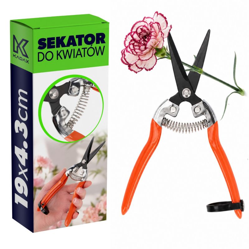 Nożyce Ogrodowe KADAX Sekator Do Gałęzi Krzewów 19 cm 1szt.