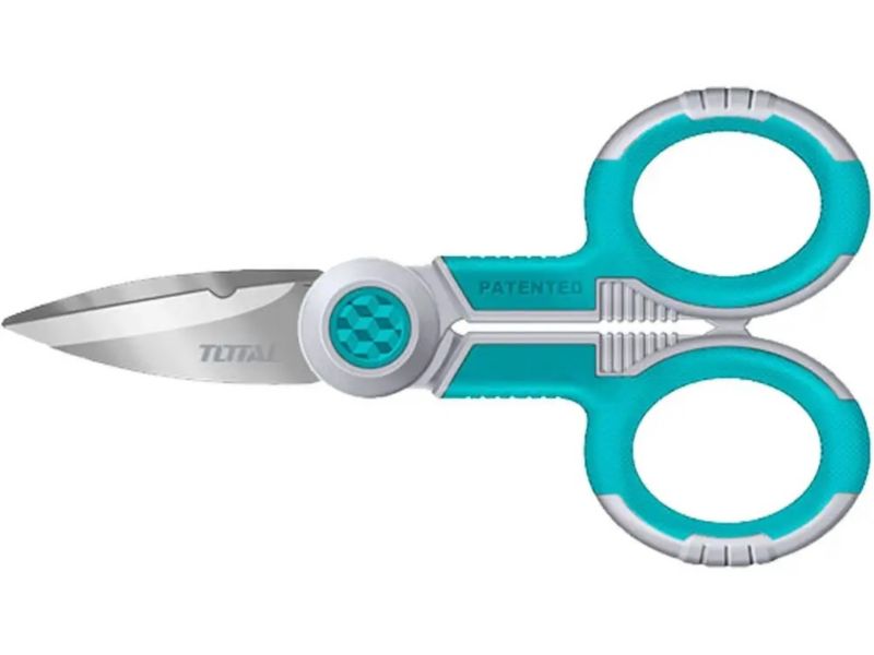 Nożyczki dla elektryków Total Tools inox stal nierdzewna 145 mm 1 szt