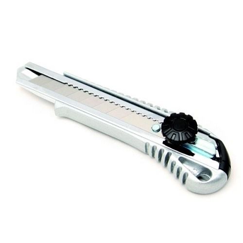 Nożyk uniwersalny do tapet NEOPAK Metalowa obudowa Ostrze 18 mm 1 szt.