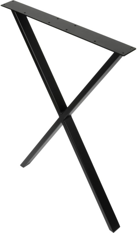 Noga do stołu Loft ZX 56 x 72 cm M czarna
