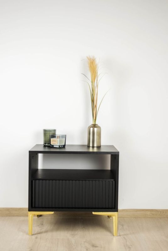 Noga meblowa B&B Kotwica Elegant złoty chrom wysokość 15 cm  1 szt