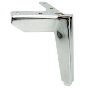 Noga meblowa B&B Kotwica Loft srebrny chrom wysokość 12 cm  1 szt