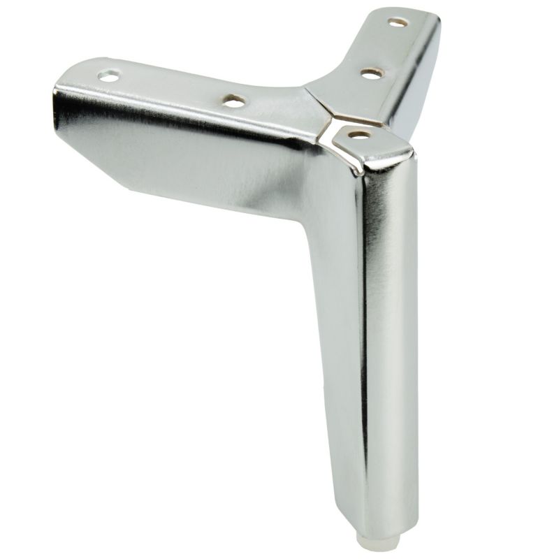 Noga meblowa B&B Kotwica Loft srebrny chrom wysokość 12 cm  1 szt