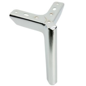 Noga meblowa B&B Kotwica Loft srebrny chrom wysokość 15 cm  1 szt