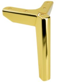 Noga meblowa B&B Kotwica Loft złoty chrom wysokość 15 cm  1 szt