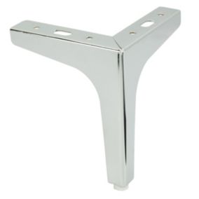 Noga meblowa B&B Kotwica srebrny chrom wysokość 15 cm  1 szt