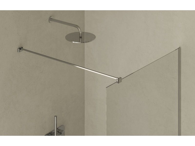 Nowoczesna kabina/ścianka prysznicowa Ravak Walk-In Air Wall 110 bright alu szkło transparent 1 szt