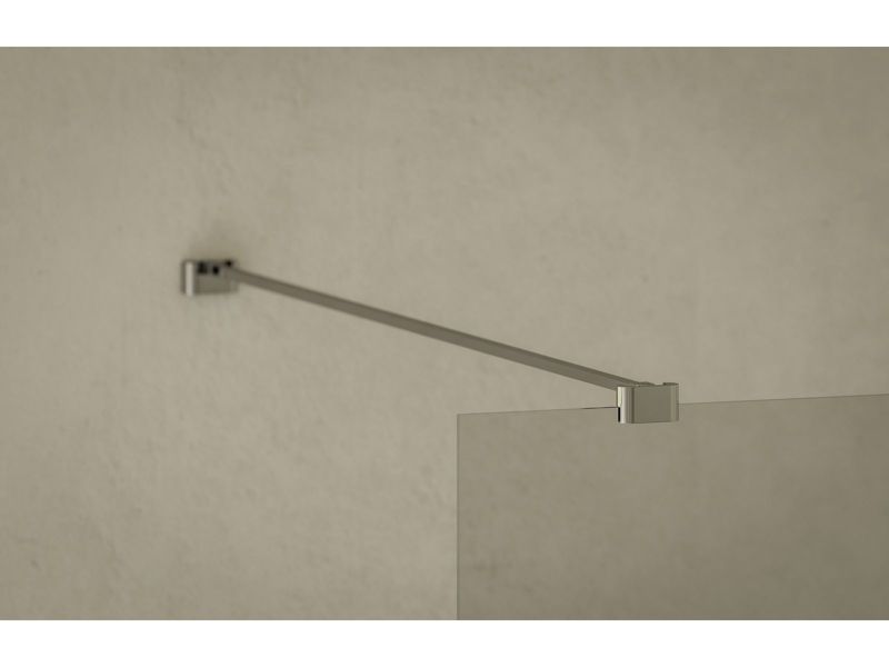 Nowoczesna kabina/ścianka prysznicowa Ravak Walk-In Air Wall 110 bright alu szkło transparent 1 szt