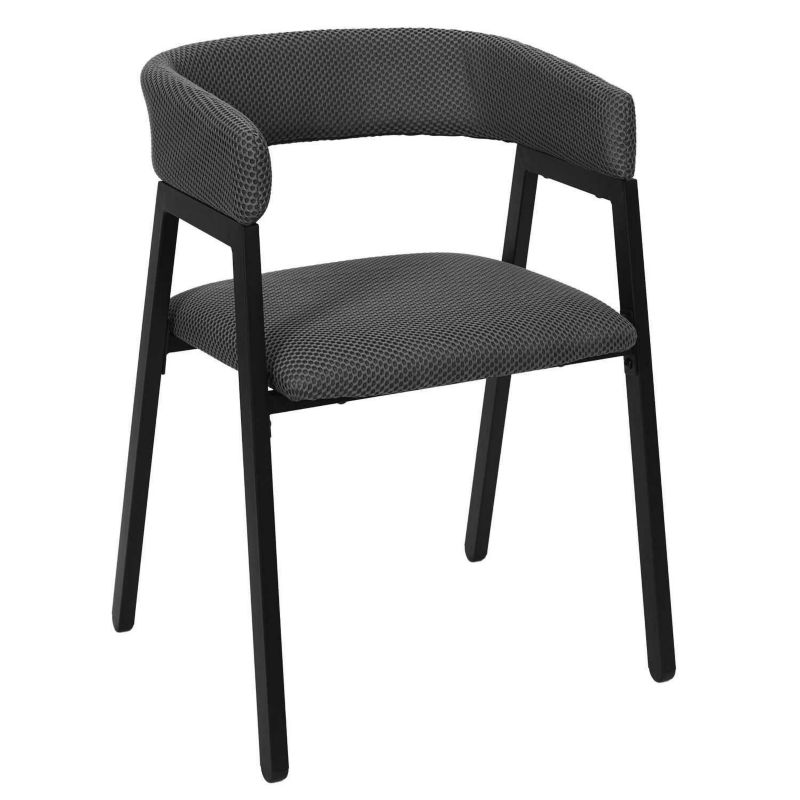 Nowoczesne krzesło tapicerowane Nesto HowHomely 74 cm 1 szt.