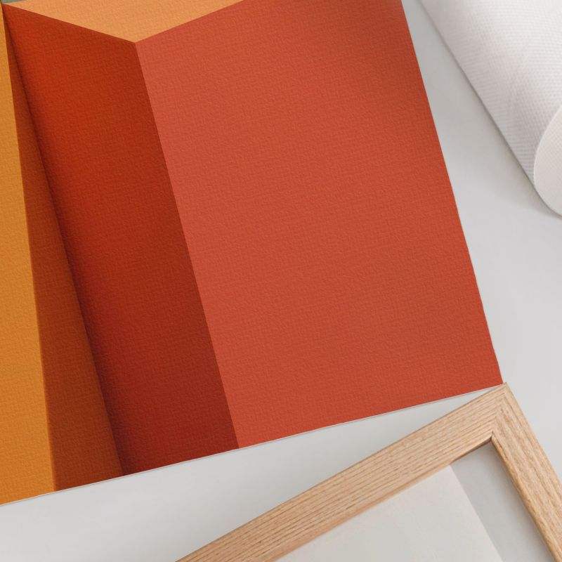 Nowoczesny Plakat na Płótnie Tulup 21x29,7 cm (A4) Geometryczny minimalizm Do salonu, biura, sypialni 1 szt.