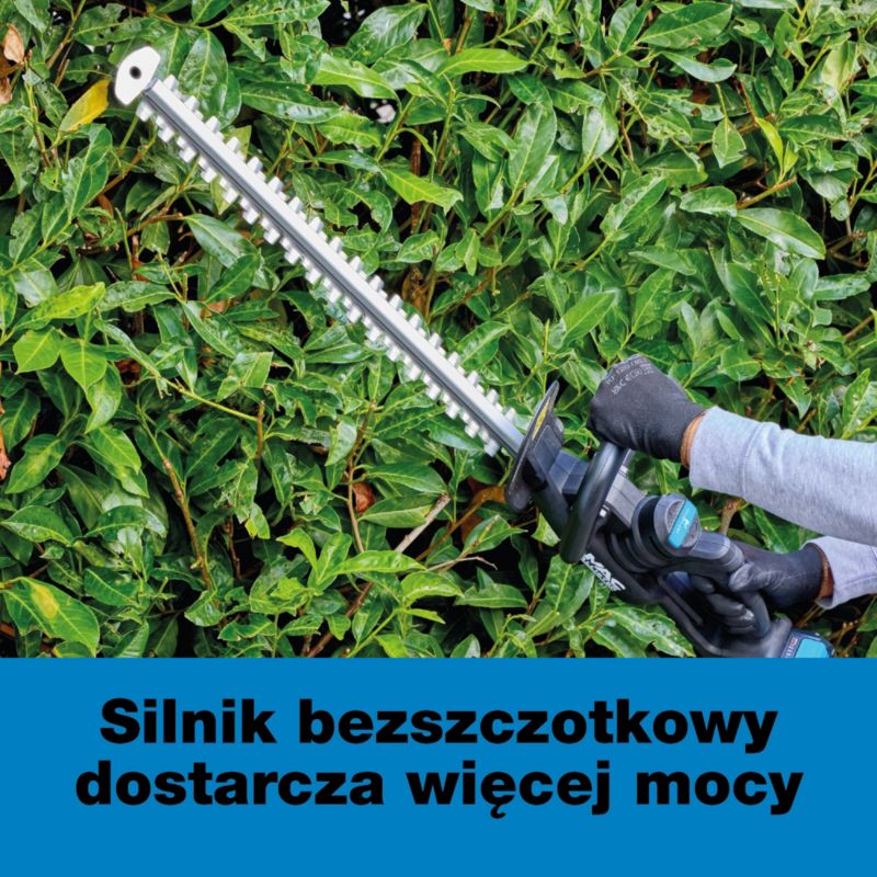 Nożyce akumulatorowe do żywopłotu Mac Allister 18 V 55 cm
