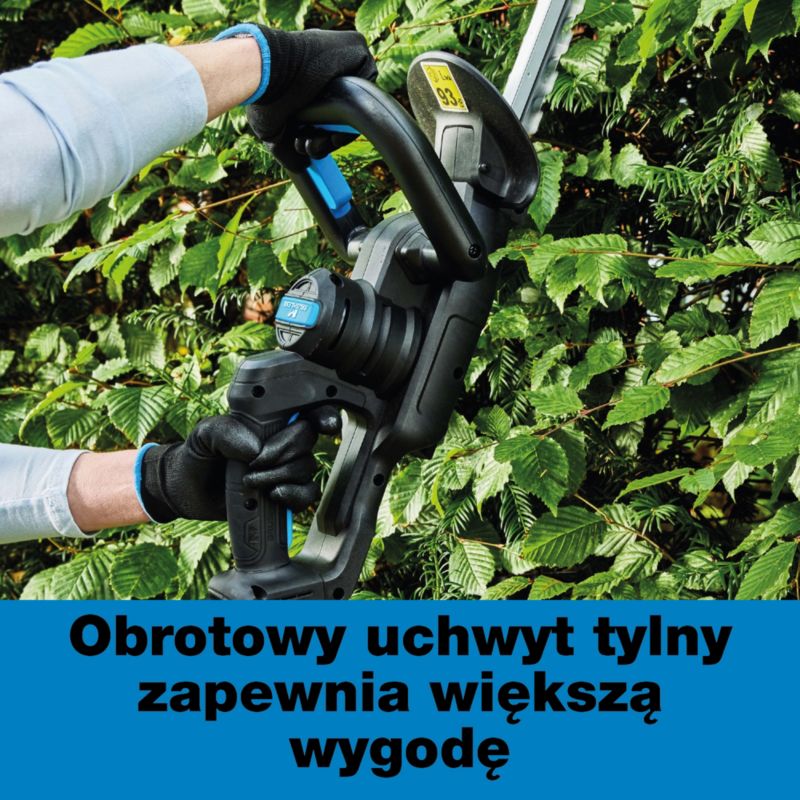Nożyce akumulatorowe do żywopłotu Mac Allister 18 V 55 cm