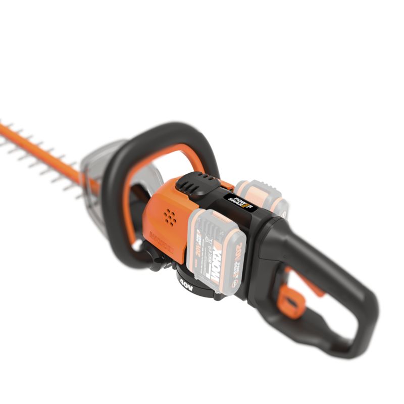 Nożyce do żywopłotu akumulatorowe Worx Pro WG284E.9 2 x 20 V 60 cm