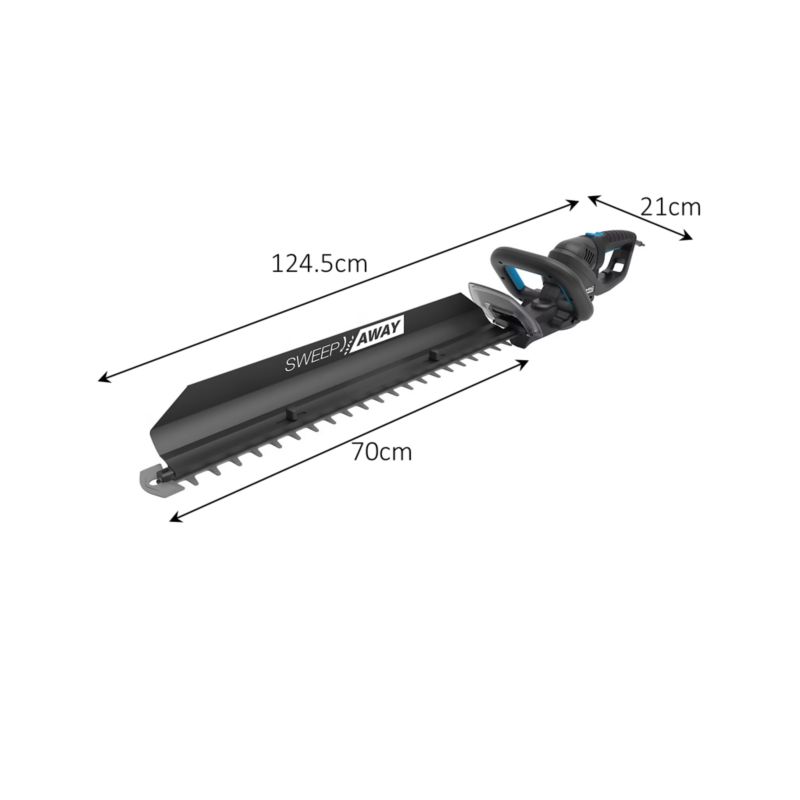 Nożyce elektryczne do żywopłotu Mac Allister 700 W 70 cm