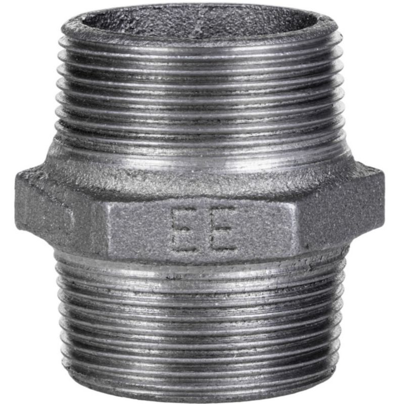 Nypel czarny Odlewnia Zawiercie 1 1/4" 1 szt.