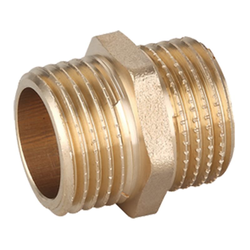 Nypel Hydrauliczny INVENA Mosiężny GZ/GZ 2" x 2" 1 szt.