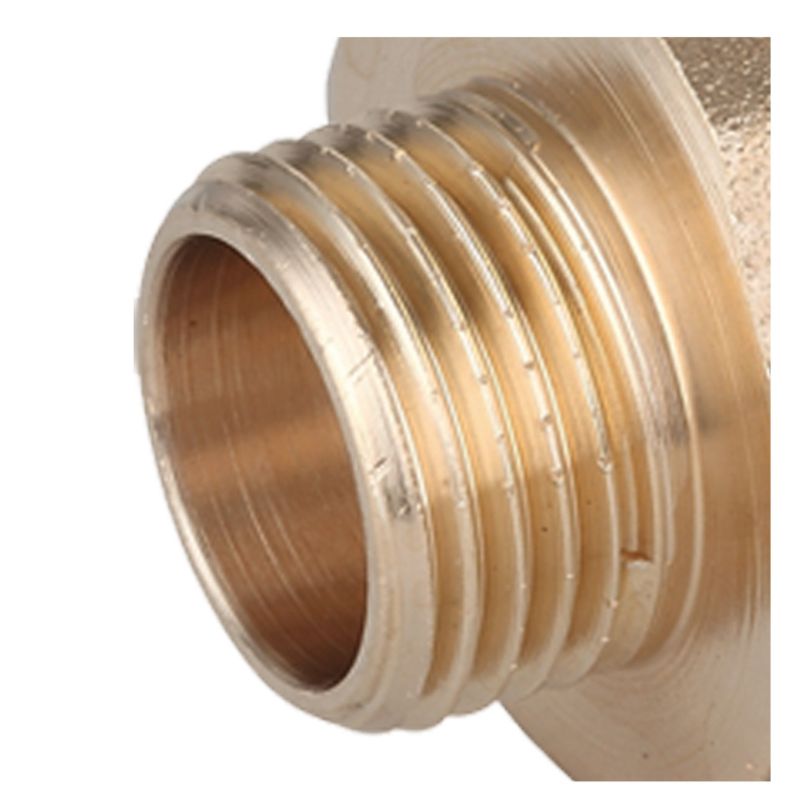 Nypel Mosiężny INVENA Złączka Hydrauliczna Redukcyjna GZ 3/4"x3/8" 1 szt.