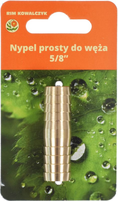 Nypel prosty 5/8" - 15 mm
