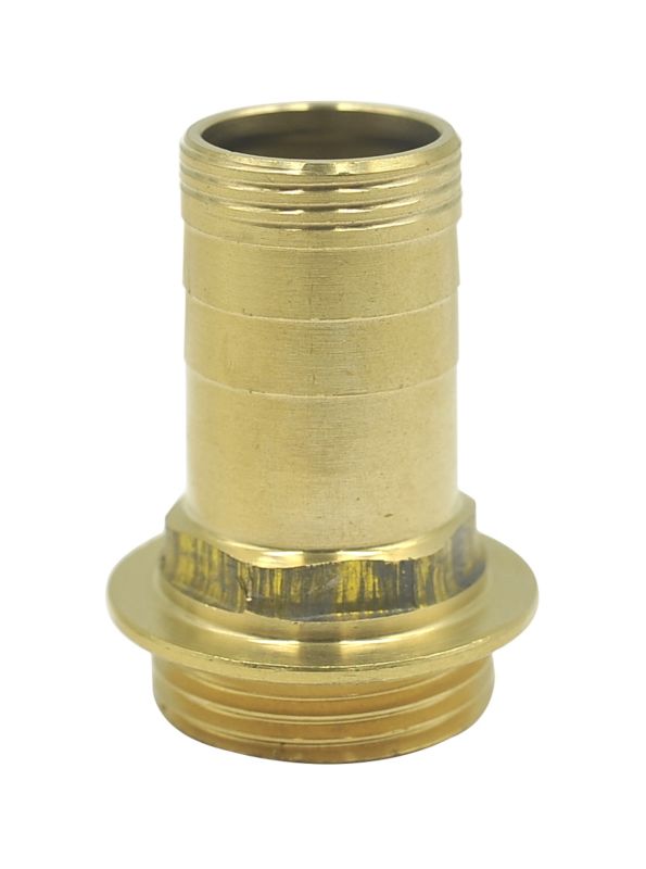 Nypel złączka mosiężna końcówka na wąż 25mm 1'' gwint Fixem 1szt