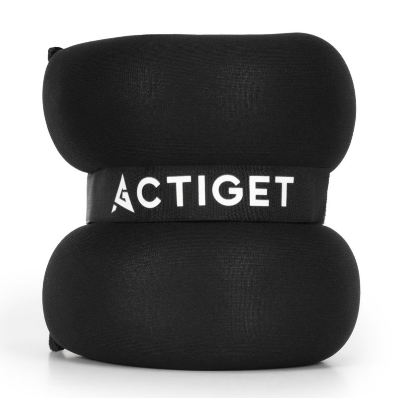 Obciążenia Actiget na ręce i nogi 2x3 kg do treningu domowego, fitness i cardio, czarne 2 szt.