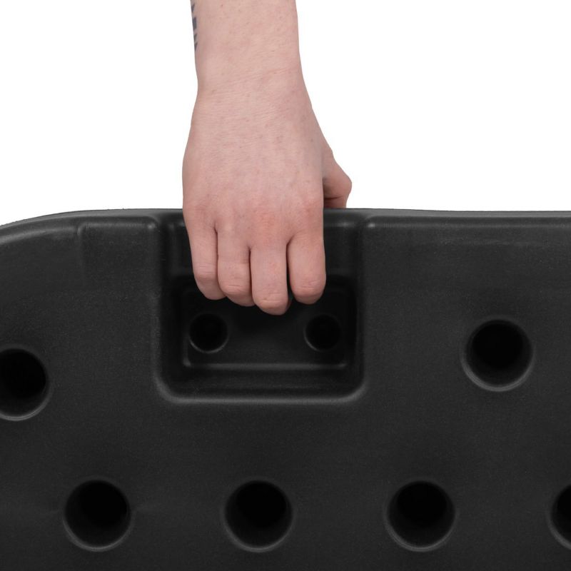 Obciążenie pod stojak parasola ogrodowego Springos 60l zestaw 4 elementów czarne 1 kpl.