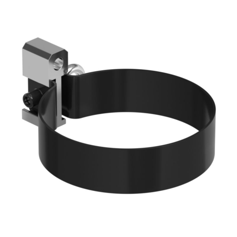 Obejma Galeco PVC stal 50 mm czarna