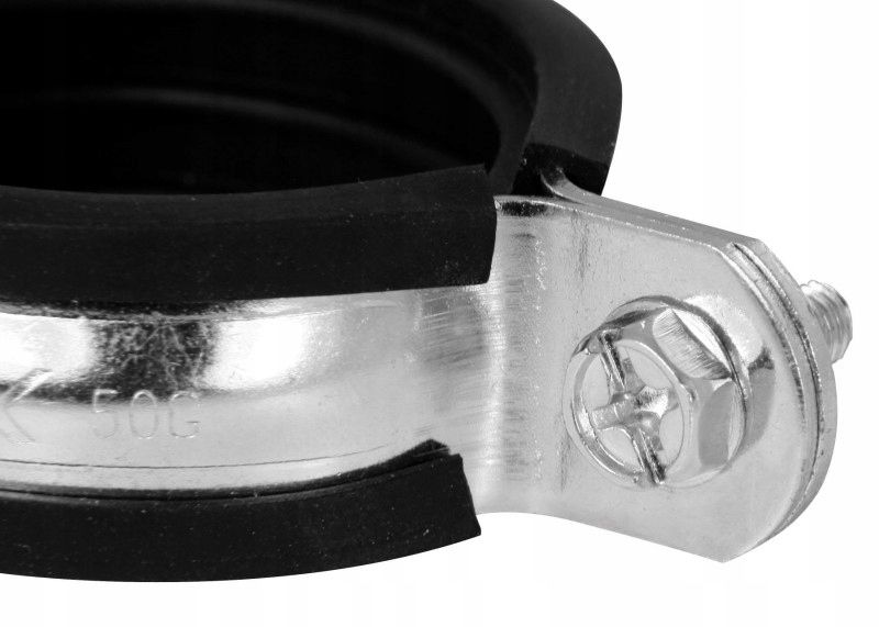 Obejma pojedyncza z okładziną DUO UPDG Niczuk-Thale 1 1/4" 41-46 mm 1 szt.