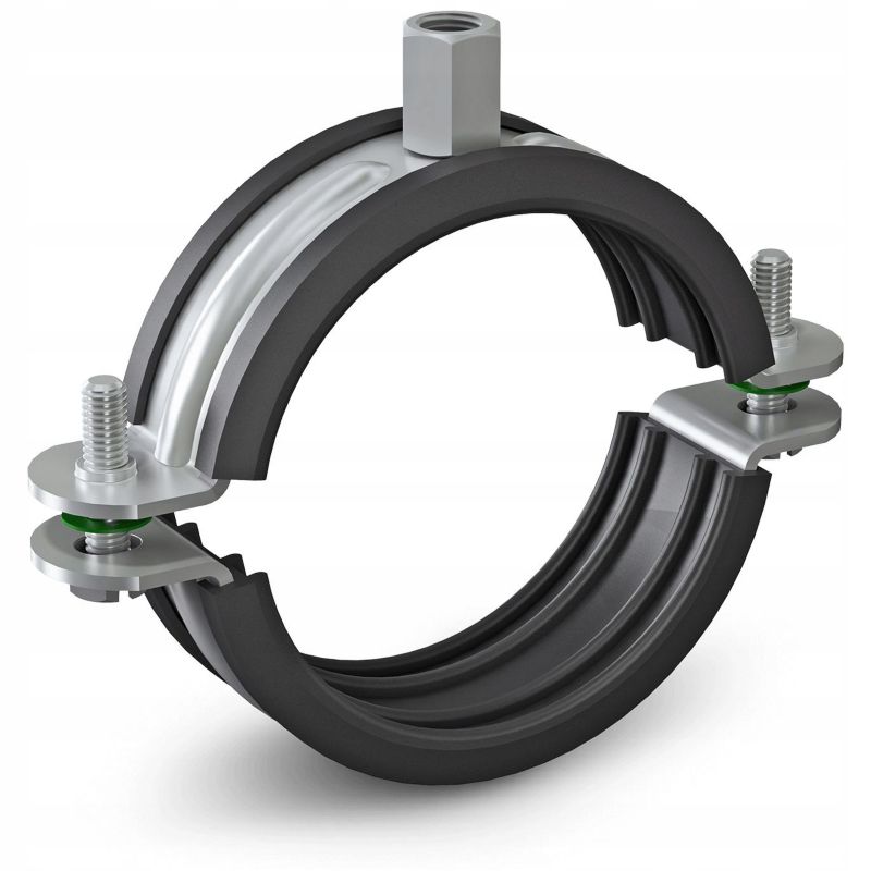 Obejma pojedyncza z okładziną DUO UPDG Niczuk-Thale 1 1/4" 41-46 mm 1 szt.