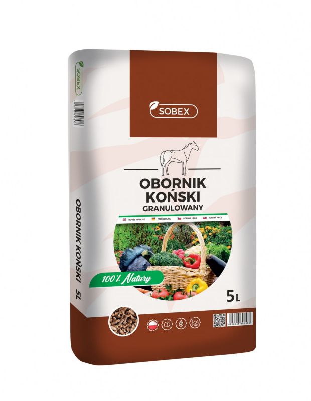 Obornik koński granulowany 5L, SOBEX, 1 szt.