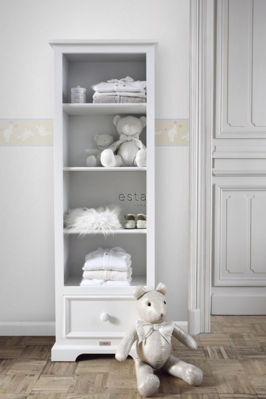 obramowanie tapety ESTAhome niedźwiedzie beżowym 500 x 26.5 cm - 1 szt.