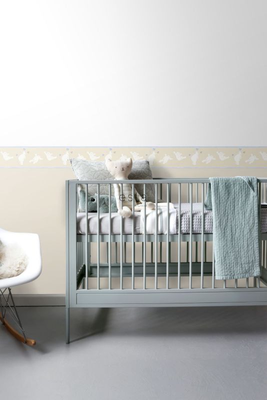 obramowanie tapety ESTAhome niedźwiedzie beżowym 500 x 26.5 cm - 1 szt.