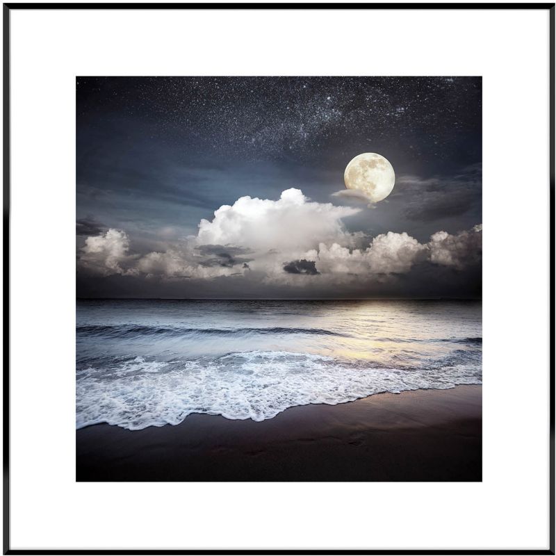 Obraz Artbox Moon Beach 50 x 50 cm