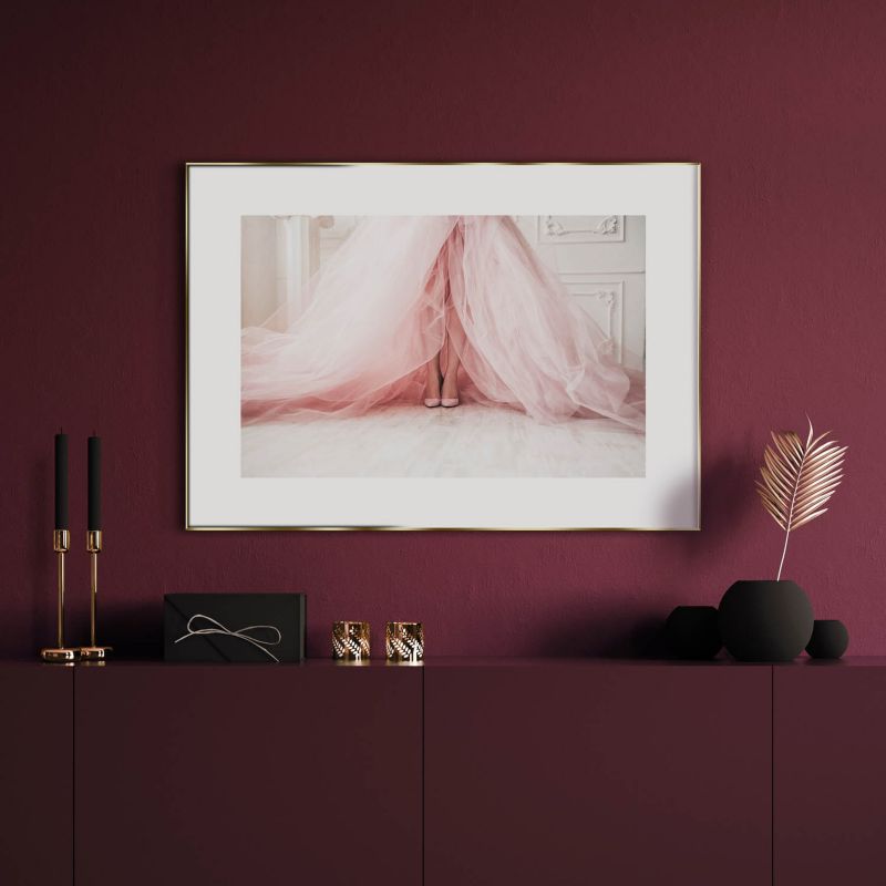 Obraz Artbox Pink Dres 70 x 100 cm
