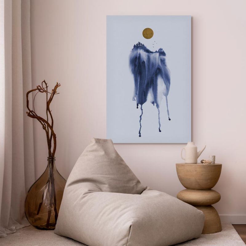Obraz Artgeist Akwarelowy las 60 x 90 cm płótno włoskie 1 szt