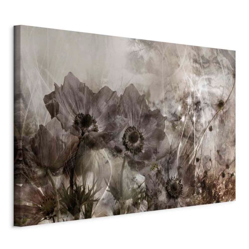 Obraz Artgeist Anemony w sepii 120 x 80 cm płótno włoskie 1 szt