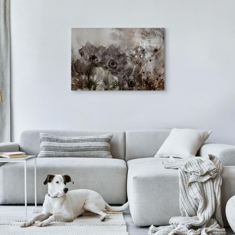 Obraz Artgeist Anemony w sepii 120 x 80 cm płótno włoskie 1 szt